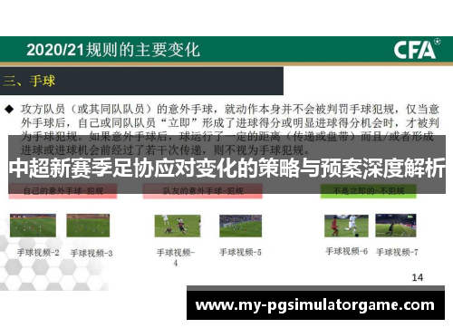 中超新赛季足协应对变化的策略与预案深度解析