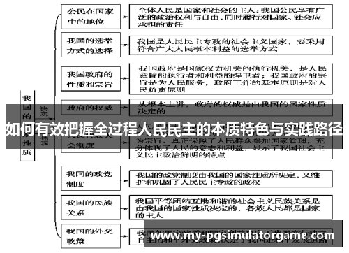 如何有效把握全过程人民民主的本质特色与实践路径