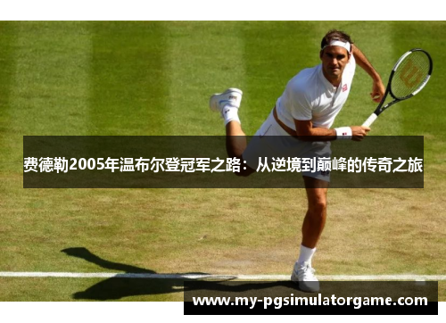 费德勒2005年温布尔登冠军之路：从逆境到巅峰的传奇之旅