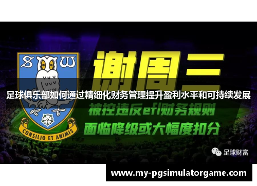 足球俱乐部如何通过精细化财务管理提升盈利水平和可持续发展 足球俱乐部如何通过精细化财务管理提升盈利水平和可持续发展